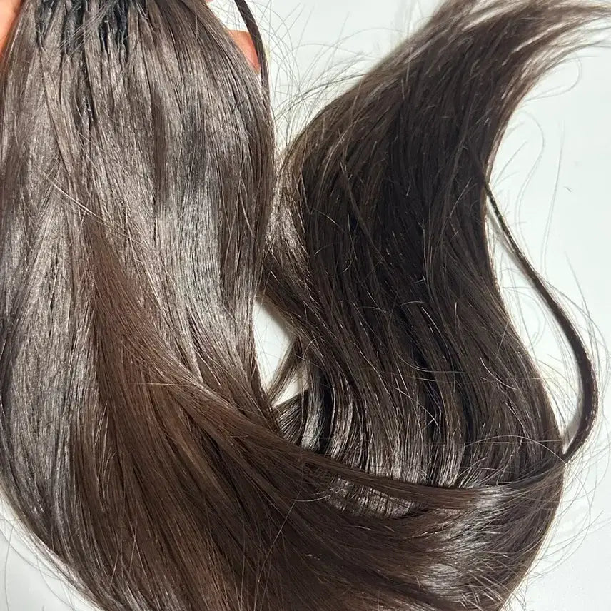 [BUNJANG] 18-inch Natural Raw Hair Dreadlock Extensions / 18인치 천연생모 드레드노팁 붙임머리