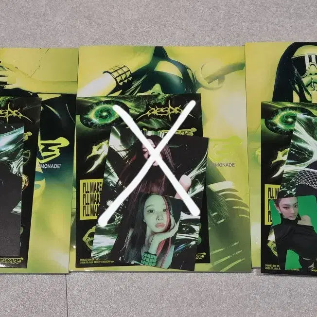 [BUNJANG] Aespa Lemonade Album (Acid Ver.) Member Set / 에스파 레모네이드 앨범(acid ver) 멤버별 세트