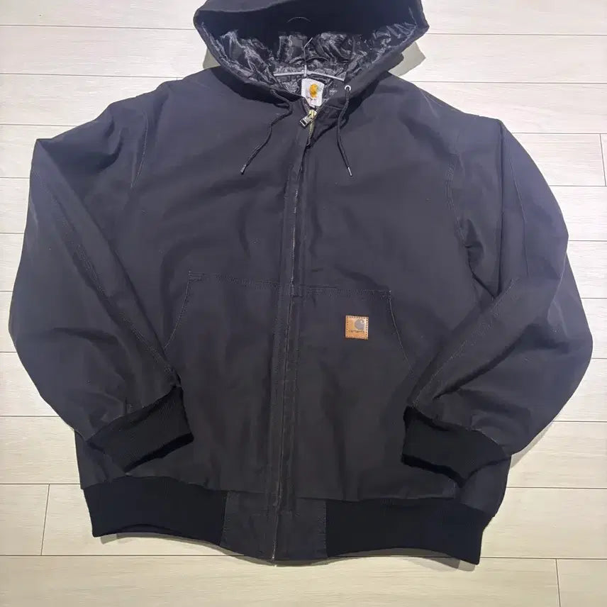 [BUNJANG] Carhartt WIP Duck Active Jacket Black J130 / *곧 군대가서 싸게 팝니다!*칼하트 덕 액티브 자켓 블랙 j130