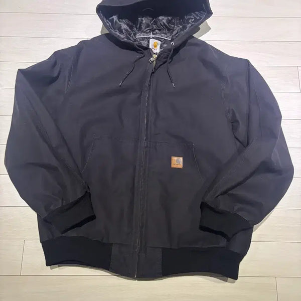 [BUNJANG] Carhartt WIP Duck Active Jacket Black J130 / *곧 군대가서 싸게 팝니다!*칼하트 덕 액티브 자켓 블랙 j130