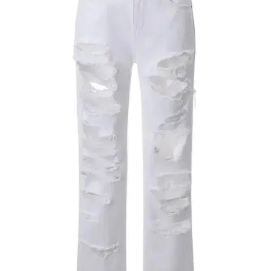 [BUNJANG] 3Times Rough Destroyed Jeans Damage Pants / 쓰리타임즈 러프 디스트로이드 진 데미지팬츠