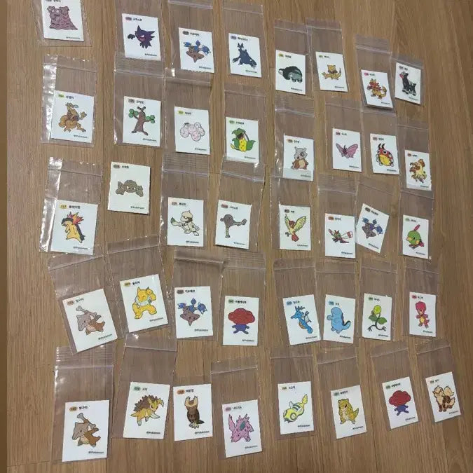 [BUNJANG] Pokemon Stickers Collection / 포켓폰 띠부띠부실