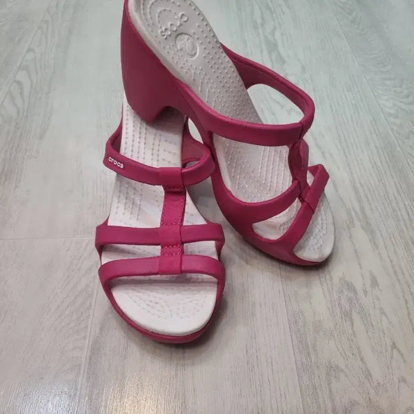 [BUNJANG] Crocs W8 Sandals / W8/ 크록스