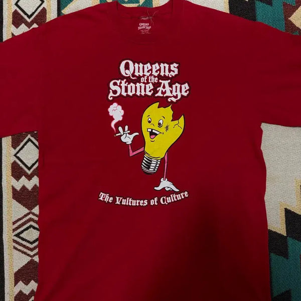 [BUNJANG] Queens of the Stone Age Vultures of Culture T-Shirt / QOTSA Vultures of Culture 티셔츠