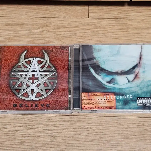 [BUNJANG] Disturbed The Sickness & Believe Album Bundle / Disturbed -The Sickness, Believe 앨범 판매
