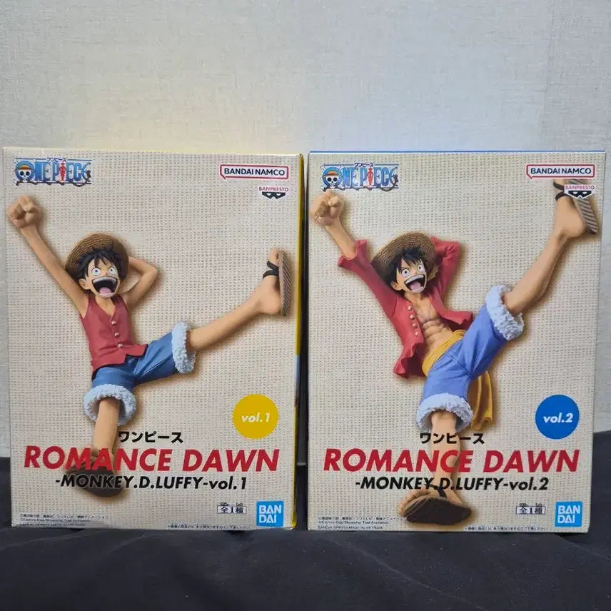 [BUNJANG] One Piece Luffy Figure Set Romance Dawn Vol. 1 & 2 / 원피스 루피 피규어 세트