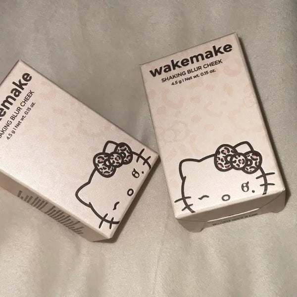 [BUNJANG] WAKEMAKE Shaking Blur Cheek 11. Cream Ginger / [새상품] 웨이크메이크 갸루키티 쉐이킹 블러 치크 11. 크림진저