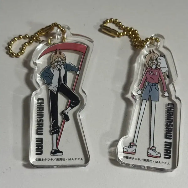 [BUNJANG] Chainsaw Man Power Acrylic Keyring Bundle Set / 체인소맨 파워 아크릴 키링 일괄