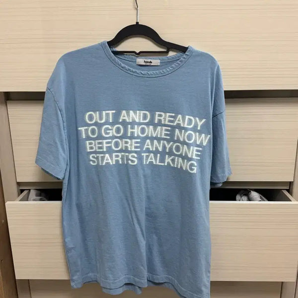 [BUNJANG] Blur Motion Half T-Shirt / 블러 모션 하프 티셔츠