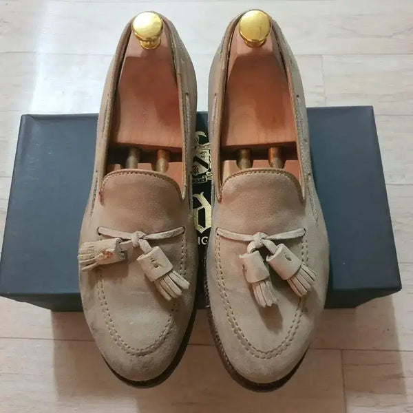 [BUNJANG] Alden 3402 Suede Tassel Loafers Size 6.5 / 알든3402  스웨이드로퍼 6.5