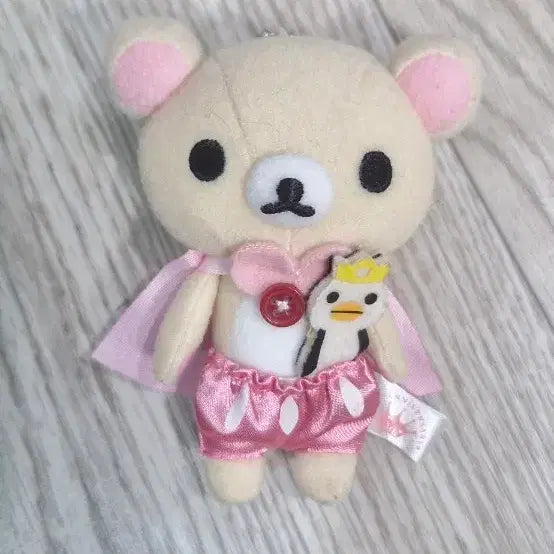 [BUNJANG] Rilakkuma Prince Korirakkuma Penguin Mascot Keyring (2008) / 2008 고전 왕자 산엑스 프린스 코리락 코리락쿠마 인형 키링