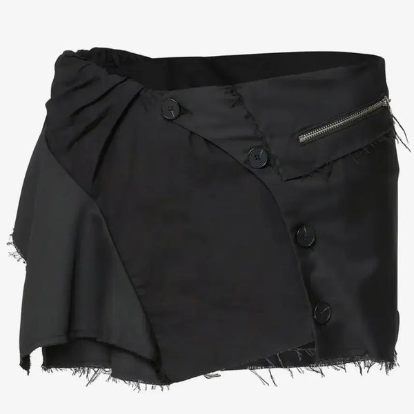 [BUNJANG] Flareup Layered Mini Skirt Black / 플레어업 Layered Mini Skirt