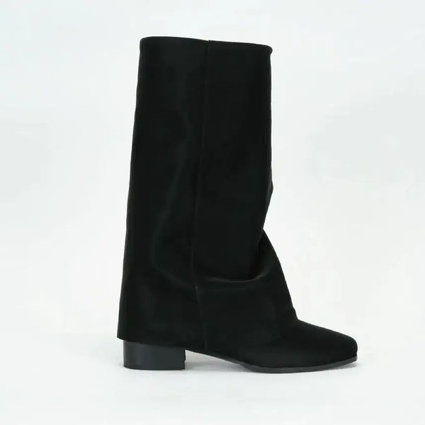 [BUNJANG] 283 Winkle Leather Boots Black 230 / 쓰리투에이티 윙클 레더 부츠 블랙 230