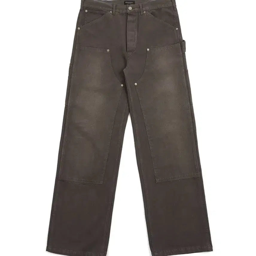 [BUNJANG] FAR FROM WHAT AGED BROWN CARPENTER PANTS / [3] 파프롬왓 FAR AGED BROWN CARPENTER PANTS