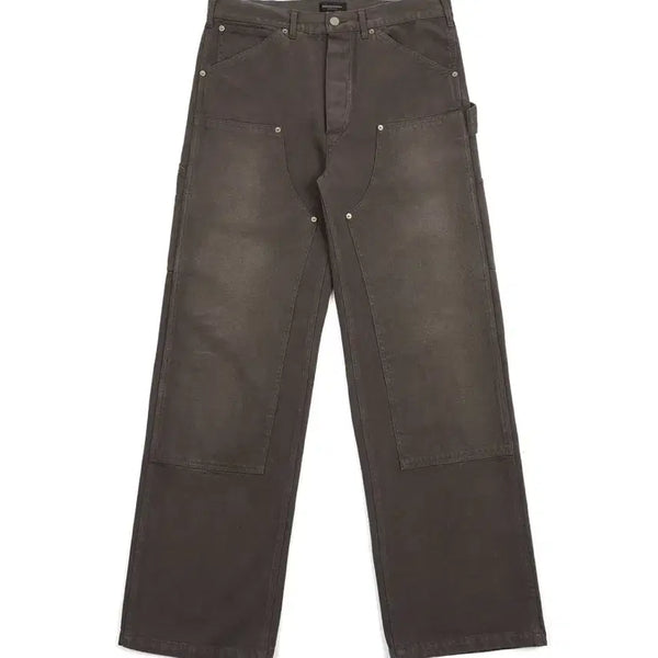 [BUNJANG] FAR FROM WHAT AGED BROWN CARPENTER PANTS / [3] 파프롬왓 FAR AGED BROWN CARPENTER PANTS