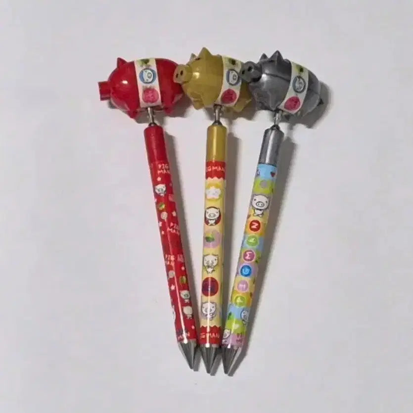 [BUNJANG] Lucky Pig Mechanical Pencil / 고전문구 행운의 돼지 샤프