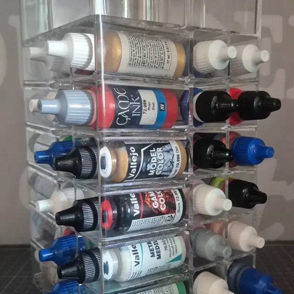 [BUNJANG] Acrylic Paint Rack Organizer / 아크릴 도료 정리대 팔아요