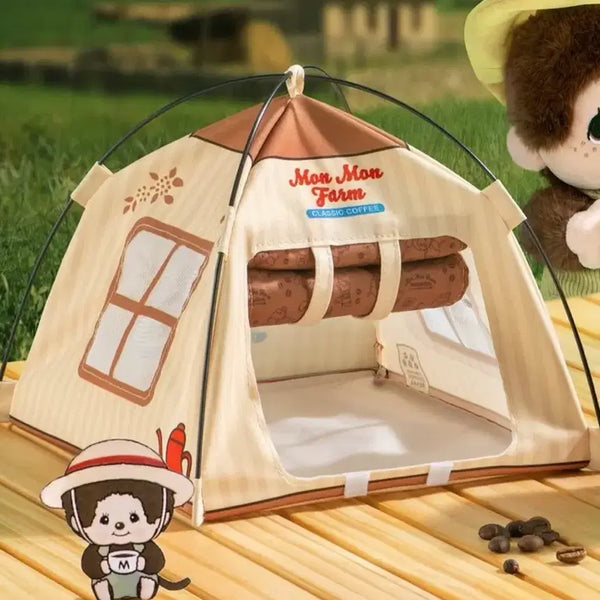 [BUNJANG] Minsso Monchhichi Tent House / 미니소 몬치치 텐트 바로배송