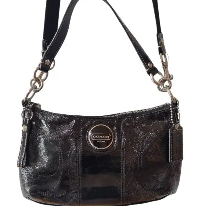 [BUNJANG] Vintage Coach Soho Signature Stitch Pattern Shoulder Bag / 빈티지 코치 소호 시그니처 스티치 패턴 숄더백 y2k 갸루 히메