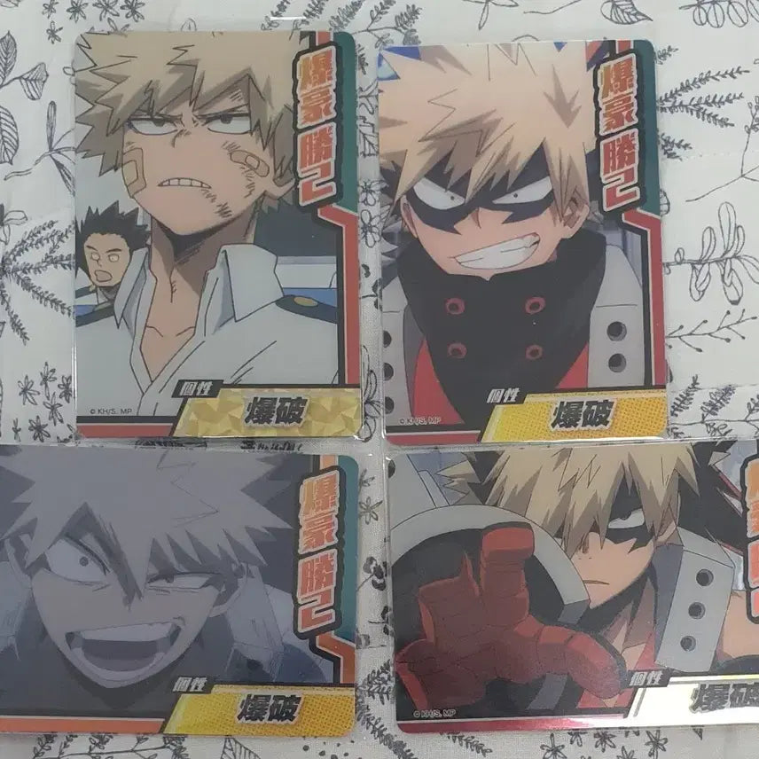[BUNJANG] My Hero Academia Katsuki Bakugo Collector's Card Bundle Set / 일괄) 히로아카 나히아 바쿠고 카츠키 콜렉터즈 카드 교복