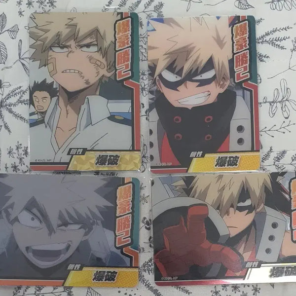 [BUNJANG] My Hero Academia Katsuki Bakugo Collector's Card Bundle Set / 일괄) 히로아카 나히아 바쿠고 카츠키 콜렉터즈 카드 교복