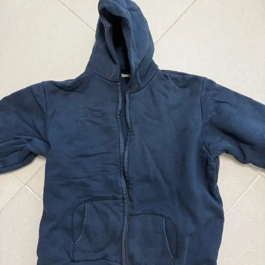 [BUNJANG] Apresse 25FW Hooded Zip-Up Navy Size 3 / 아프레쎄 25fw 후드집업 네이비 3사이즈