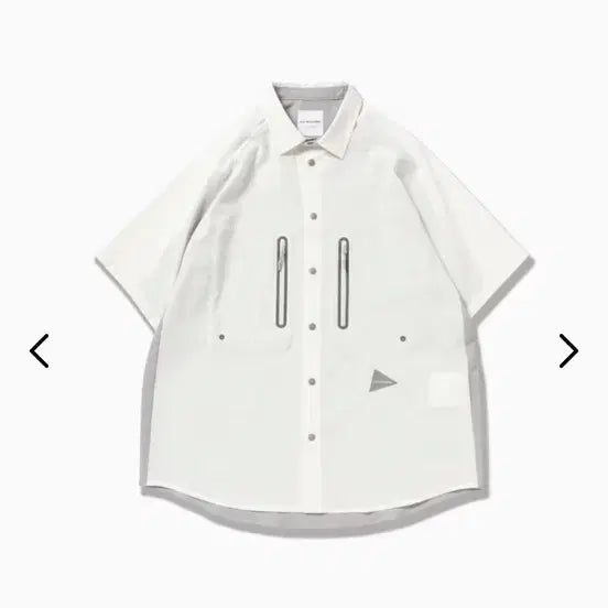 [BUNJANG] And Wander Tech Shirt White / [M] 앤드원더 테크 셔츠 화이트