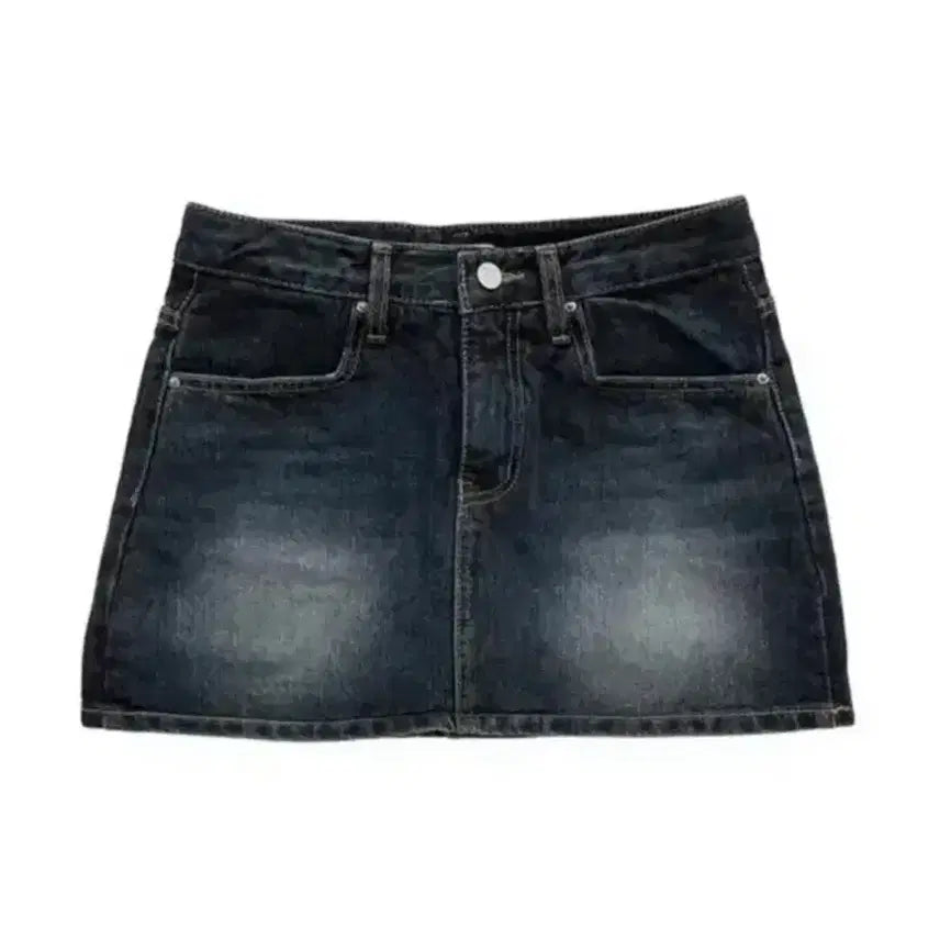 [BUNJANG] Azureon Bavery Denim Skirt / 애즈온 비버리 데님 스커트