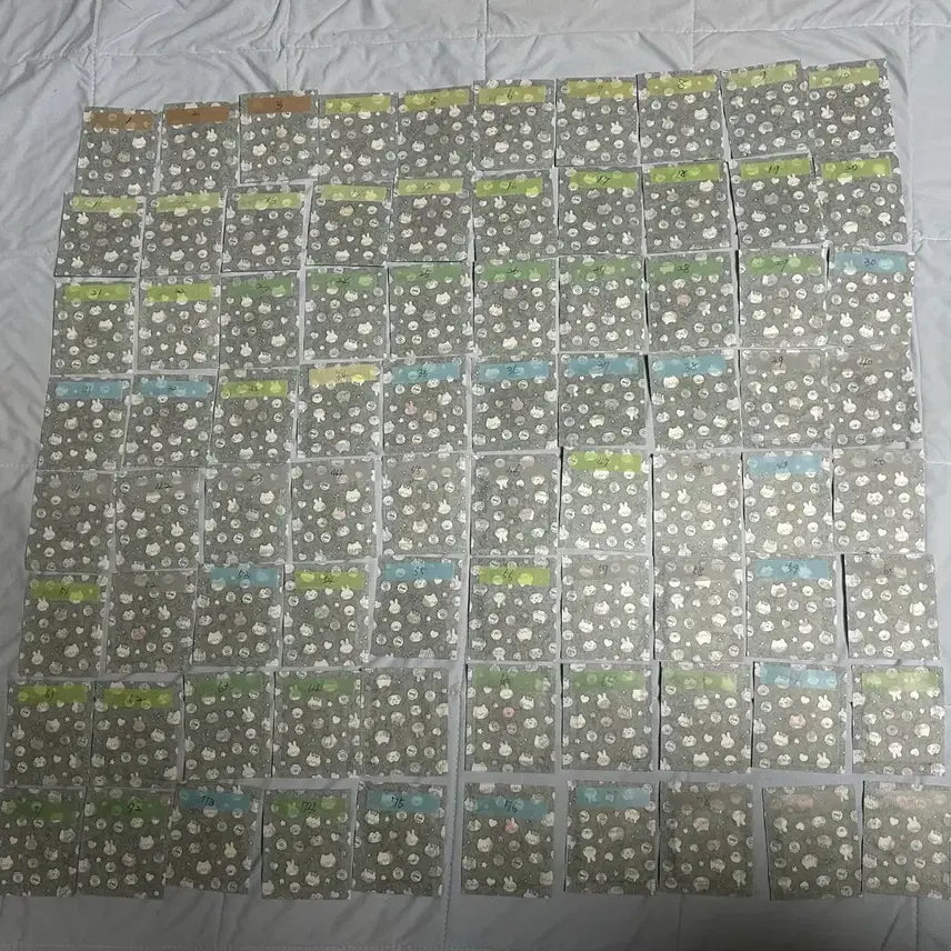 [BUNJANG] Minini Ddibu Seal Sealed Full Set / 미니니띠부씰 미개봉 전종