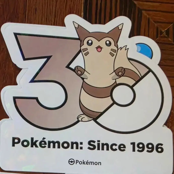 [BUNJANG] Pokemon 30th Anniversary Dakuryu Sticker / 포켓몬스터 포켓몬 30주년 스티커 다꼬리