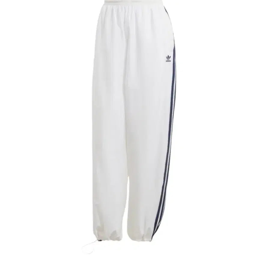 [BUNJANG] Adidas Woven Balloon Trousers Cloud White IS2354 Jennie / 아디다스 우븐 벌룬 트라우저 클라우드 화이트 IS2354 제니