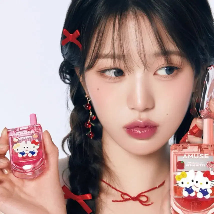 [BUNJANG] Amuse Hello Kitty Edition Lip & Cheek (Pink Soda) / 핑크소다) 어뮤즈 립앤치크 핸드폰 / 어뮤즈 헬로키티