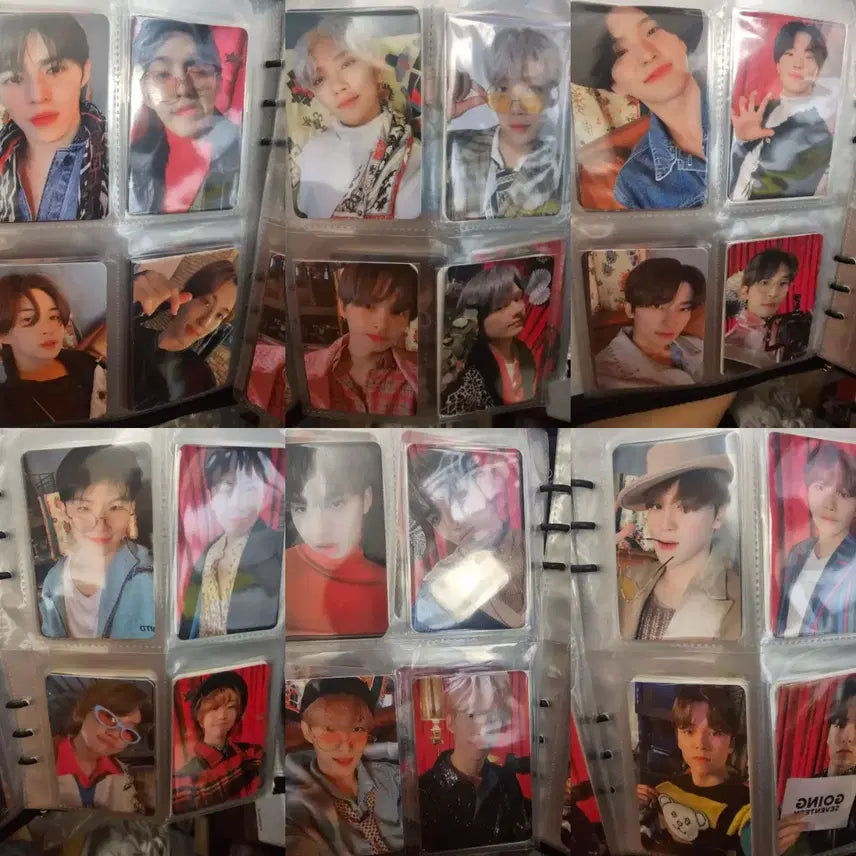 [BUNJANG] Going Seventeen Magazine Photobook Photocard Set Version 1 2 / 고잉 세븐틴 잡지 매거진 포토북 화보 포카 1 2 버전 포함