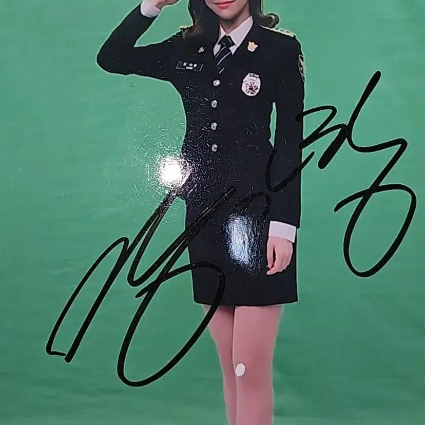[BUNJANG] Kang A-rang Autographed Photo / 강아랑 친필 사진 싸인