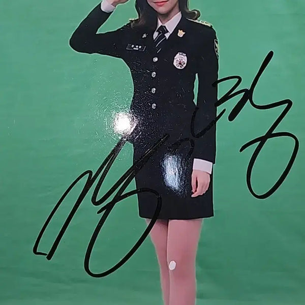 [BUNJANG] Kang A-rang Autographed Photo / 강아랑 친필 사진 싸인