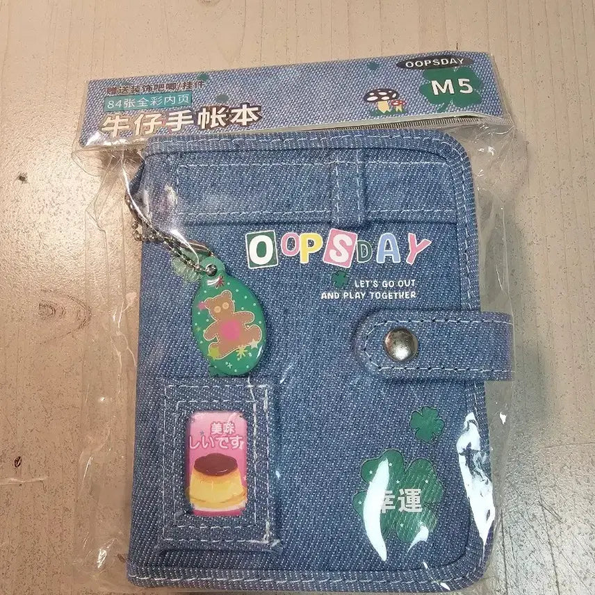 [BUNJANG] OOPSDAY M5 Denim Binder (5-Hole) / 다꾸 / 5공 다이어리 / OOPSDAY M5 데님 바인더