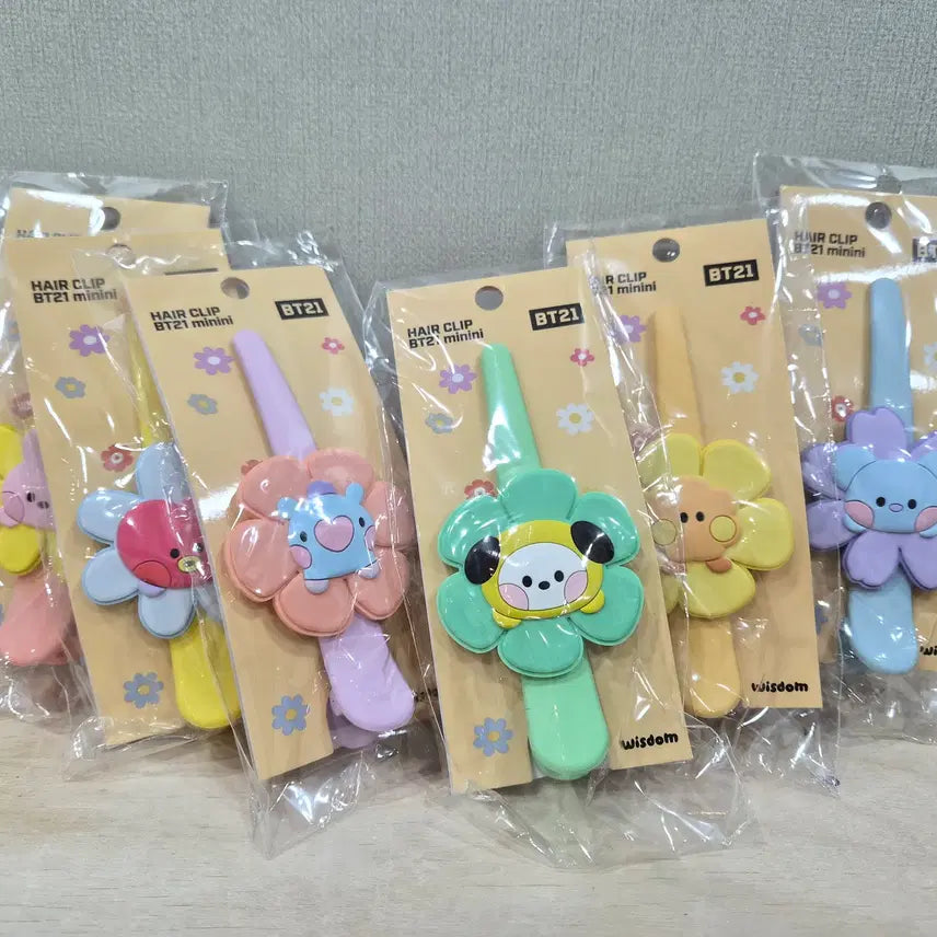 [BUNJANG] BTS BT21 Hair Clip / bts 헤어클립