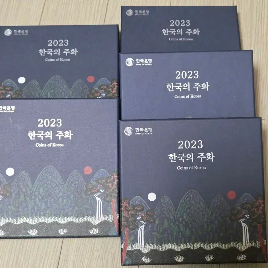 [BUNJANG] Bank of Korea 2023 Korean Coin Set - 5 Sets / 2023년 한국은행 한국의 주화 5세트