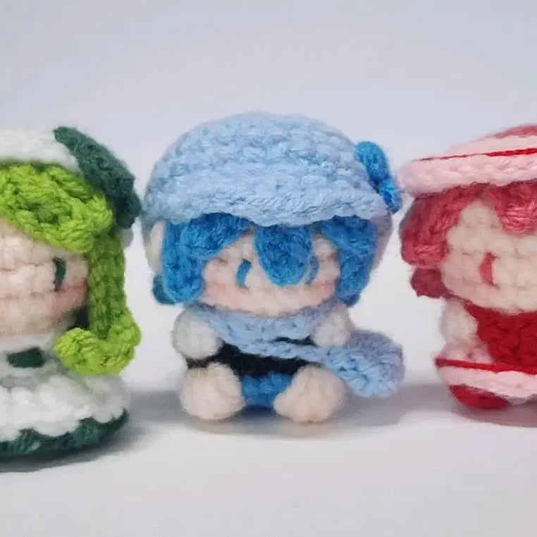 [BUNJANG] Shugo Chara! Hand-Knitted Doll & Keychain Set / 캐릭캐릭체인지 뜨개인형 뜨개키링