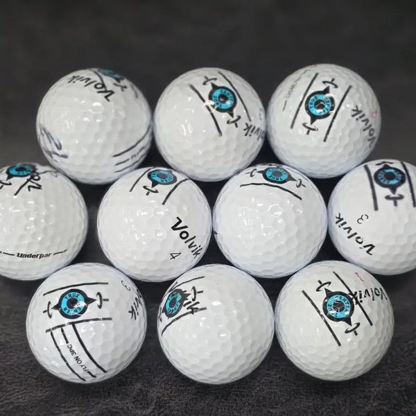 [BUNJANG] Volvik 3-Piece Lost Golf Balls (60 Count) / 편심잡은볼 무배 볼빅3피스 60개 로스트볼