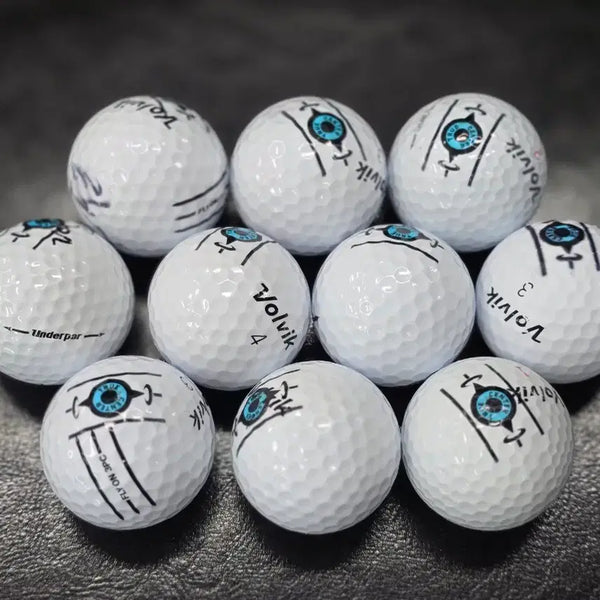 [BUNJANG] Volvik 3-Piece Lost Golf Balls (30 Count) / 편심잡은볼 무배 볼빅 3피스 30개 로스트볼