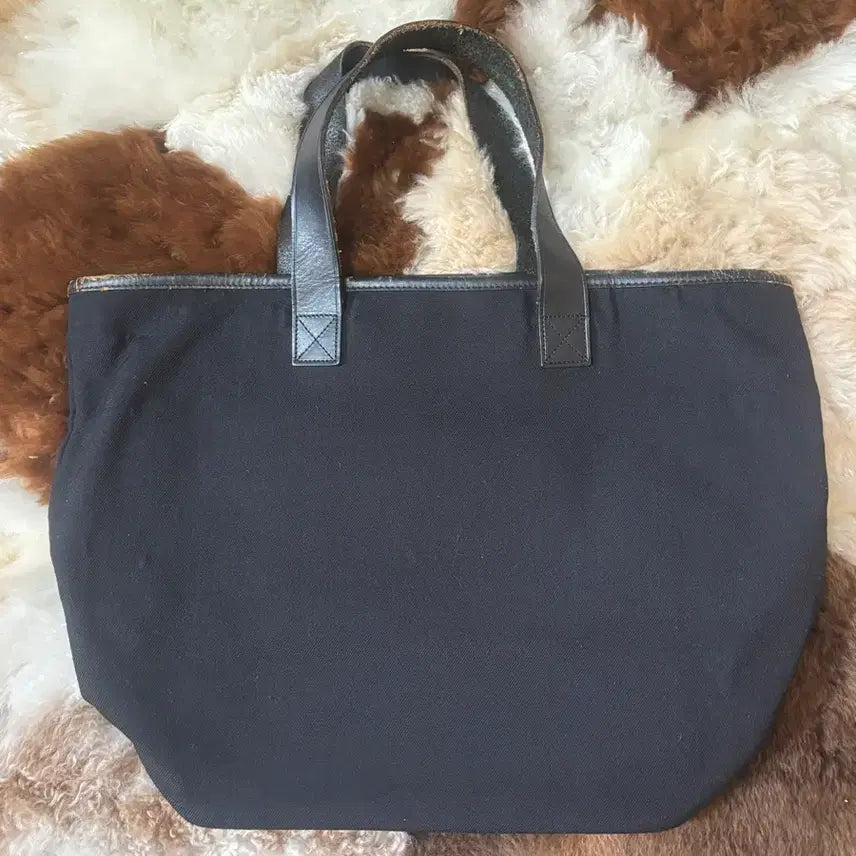 [BUNJANG] Comme des Garçons Tricot Canvas Big Tote Bag / 꼼데가르송 트리콧 캔버스 빅 토트백