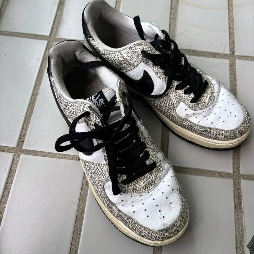 [BUNJANG] Nike Air Force 1 Low '07 'Snakeskin' 2018 / 260 나이키 에어포스원 코즙 2018 뱀피 스네이크