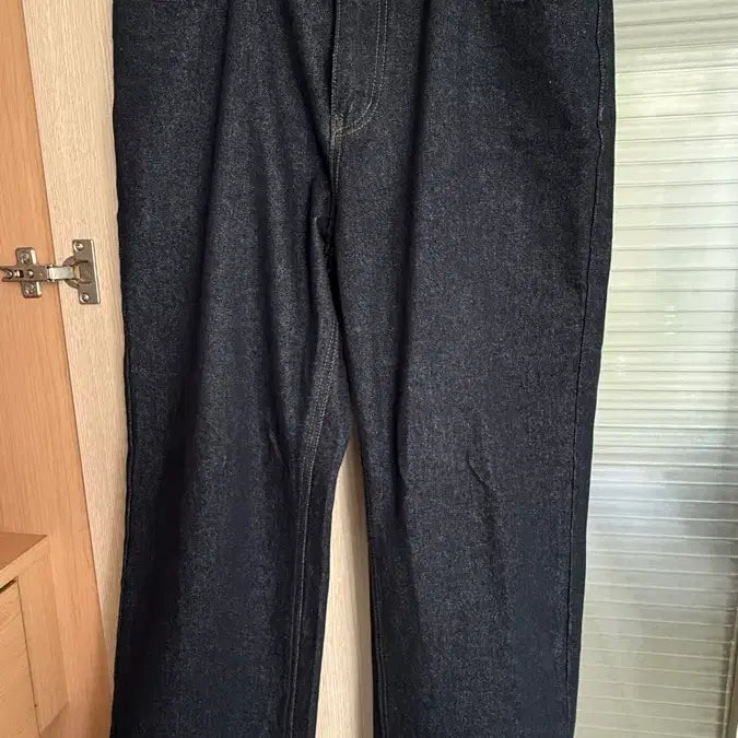 [BUNJANG] Alice Deep Indigo Straight Denim Jeans / 알리스 딥인디고 스트레이트 데님