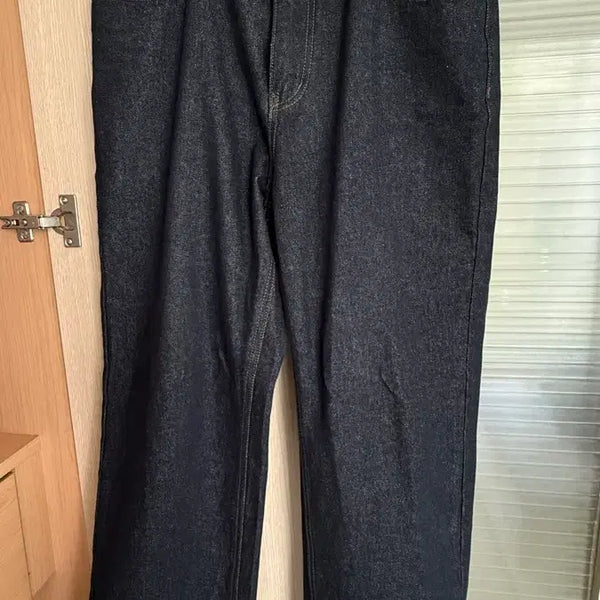 [BUNJANG] Alice Deep Indigo Straight Denim Jeans / 알리스 딥인디고 스트레이트 데님