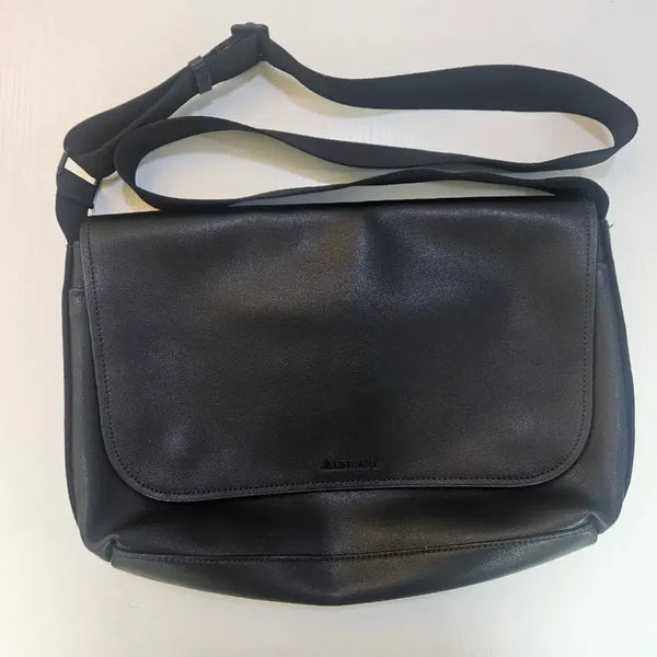 [BUNJANG] JILLSTUART Black Leather Crossbody Bag / 질스튜어트 블랙 가죽 크로스백