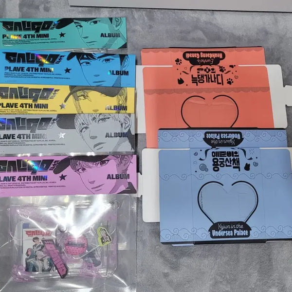 [BUNJANG] Kalligo 2 Inventory 5 Set + Eunho & Yejun Birthday Box (Sealed) / 칼리고2 미개봉 인벤토리 5셋+은호 예준 생일 박스