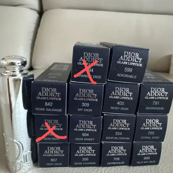 [BUNJANG] Dior Addict Lip Glow Lipstick (15 Shades) / 디올 어딕트 립글로우 립스틱 15종
