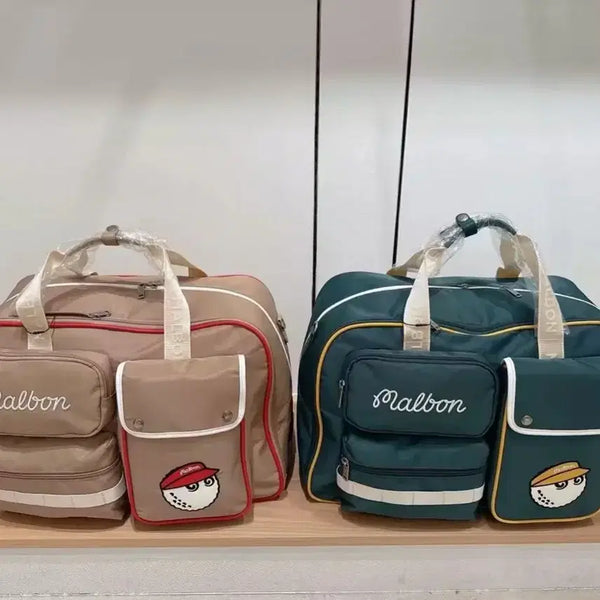 [BUNJANG] Malbon Multi-Pocket Boston Bag / 국내배송) 말본 멀티포켓 보스턴백 의류 가방 골프