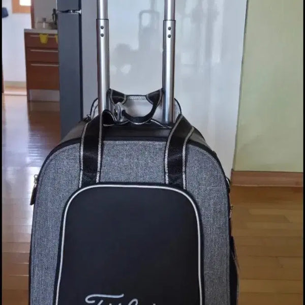 [BUNJANG] Titleist Golf Boston Bag - Black/Silver / 타이틀리스트 골프 보스턴백